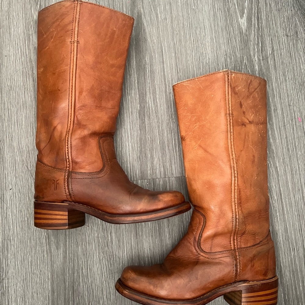 Frye campus boots